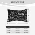 thumbnail image 6 of Binfone Travel The World Standard Size Pillowcase, Long Staple Pure Cotton Envelope Closure Pillow Cover,20"X30", 6 of 9