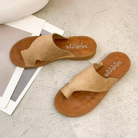 

Summer Ladies Flip-Flops Flat Heel Slippers Sandals Casual Flip Flops Women s Shoes