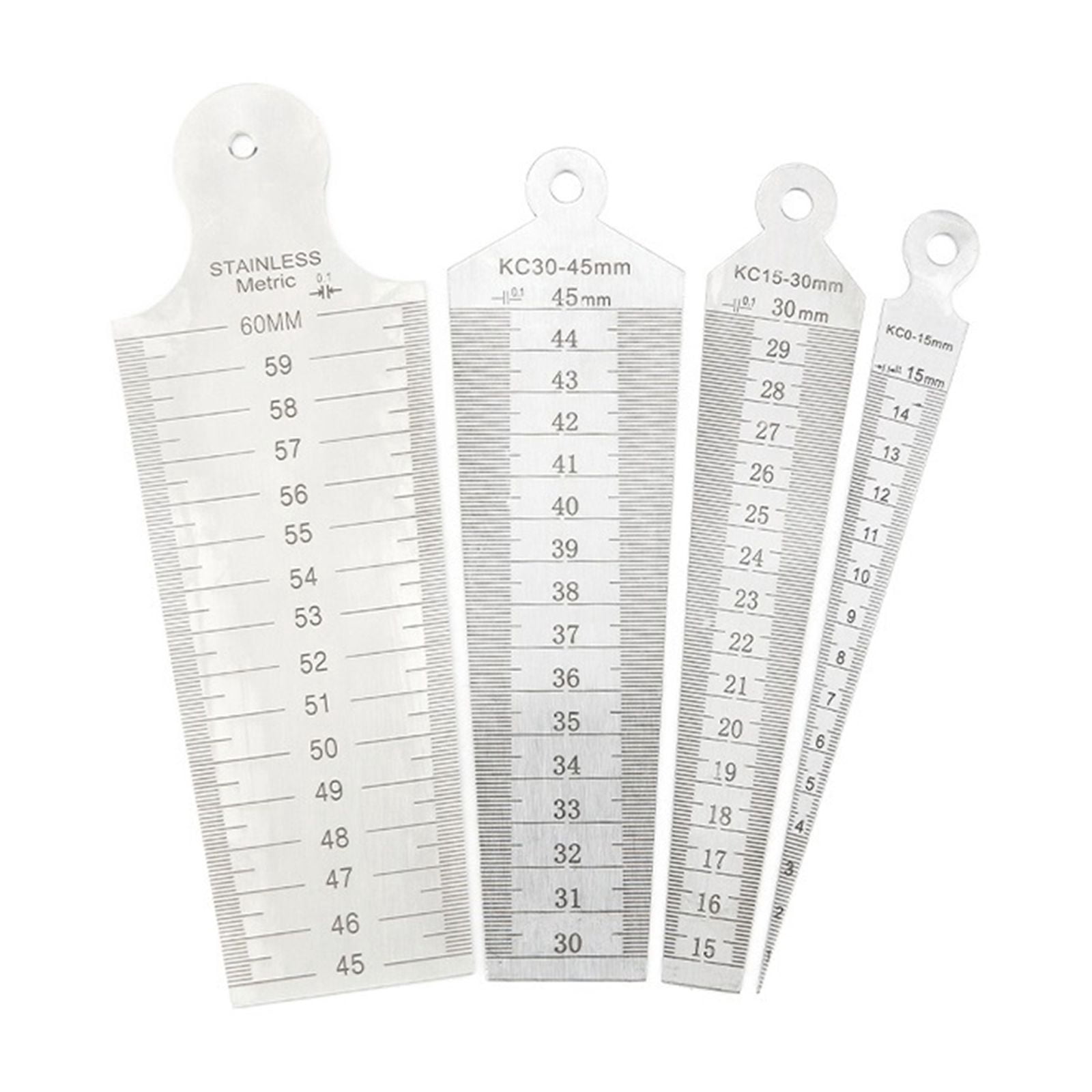 Wedge Feeler Gauge Taper Gauge Conical Gaugs For Measurement Valve Thickness Gauge Measuring Probes For Gap Thickness Meter Tool ,High Strength