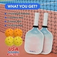 thumbnail image 6 of Safly Fun Pickleball Paddles Set of 2 - USAPA Certified - Whispers Original Paddle, Carbon Fiber | Thermoformed, Polypropylene Honeycomb Core Technology Designed for Men and Women, 14mm, 6 of 6