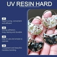 thumbnail image 3 of TOPRenddon Crystal Clear Hard UV Resin Upgraded Formula Ultraviolet Fast Curing Resin for Jewelry Making Craft Decoration, Hard Transparent Glue Solar Cure Sunlight Activated Resin, 3 of 9