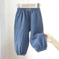 thumbnail image 3 of LIBRCLO Girls Boys Pants Size 10 Mosquito-Repellent Elastic Bottom Summer Pants Casual Breathable Lightweight Kids Clothes, 3 of 7