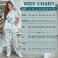 thumbnail image 7 of Yspwyqan Blue Vet Dog Paw Womens Print Scrub Set, 2 Piece Short Sleeve V-Neck Scrubs with 6 Pockets, Breathable Casual Quick Dry Uniform for Verterinary, Size 4XL, 7 of 7