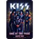 thumbnail image 1 of Placa Metal Vintage Banda Beso Pintura Hierro Rectangular Del Pared 20x30cm, 1 of 9