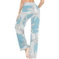 thumbnail image 5 of Women Pajama Pants Lounge Pants Long Stretch Comfy Sleepwear Hand Drawn Circles Starfish, 5 of 7
