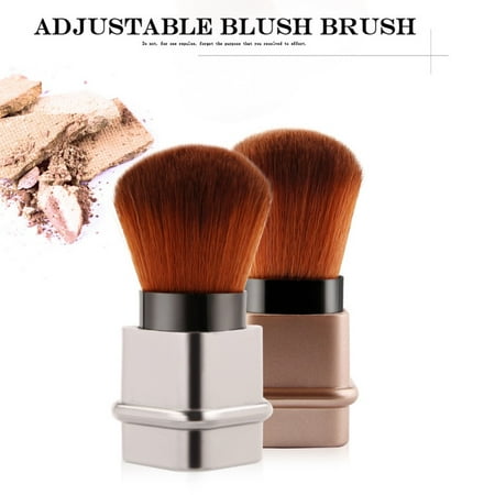 Adjustable Blush Brush Retractable Foundation Blusher Face Powder Beauty Cosmetic