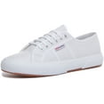 thumbnail image 6 of Superga 2750 EFGLU Men's Lace Up Leather Sneakers In White Size 10, 6 of 6