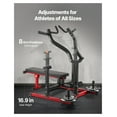 thumbnail image 4 of Chest Press Machine 450 LBS, Adjustable Flat Incline Press, Independent Arms, Home Gym Equipment for Chest & Shoulder Workouts, 4 of 9