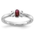 thumbnail image 2 of Auriga Fine Jewelry 925 Sterling Silver Created Ruby Ring for Women Size 9, 2 of 6