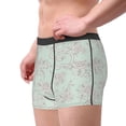 thumbnail image 2 of Pofeuu Retro Snake Print Men’s Boxer Briefs, Moisture-Wicking Underwear, Regular,Trunk-Medium, 2 of 5