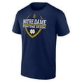 thumbnail image 2 of Men's Navy Notre Dame Fighting Irish Football Fan T-Shirt, 2 of 3