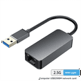 thumbnail image 5 of 2500Mbps USB C Ethernet to RJ45 2.5G USB Wired Adapter RJ45 LAN Network Card for PC Laptop, 5 of 6
