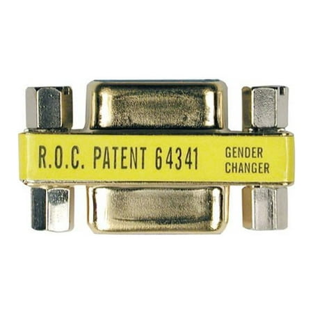 UPC: 0037332016768 | Tripp Lite P150-000 Compact Gold DB9 F/F Gender Changer