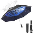 thumbnail image 1 of Parapluies Pliants Légers et Légers Ouverture et Fermeture Automatiques Mini Coupe-Vent Protection UV pour Voyage, Golf, Pêche avec Poignée Robuste pour Enfants Femmes, Hommes avec Options Colorées, 1 of 4