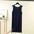 thumbnail image 2 of yillto Women Sleeveless Nightgown Loose Sleepwear Tank Nightshirts Summer Soft Comfy Pajamas Nightdress, 2 of 6
