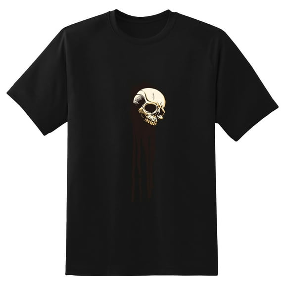 Men's Graphic TeeSkull (50) Letter Print T-Shirts Round Neck Short Sleeves Sizes XS-5XL Summer Daily Casual Tops
