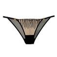 thumbnail image 1 of Bikini Vicky Form para Dama Bitono con Contraste y transparencias en Tul Bordado para Dama Color Negro Talla M, 1 of 4