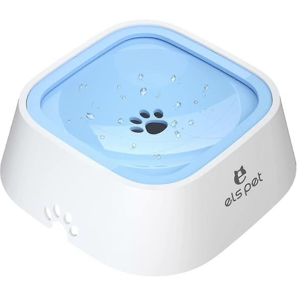 Dog Bowl No Spill, Pet Water Bowl No Drip Slow Water Feeder Cat Bowl, Pet Water Dispenser Travel Water Bowl For Dogs Cats