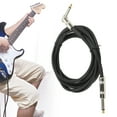 thumbnail image 4 of Cable de Guitarra ANGGREK ángulo Recto A Recto 6,35mm Para Interpretación Profesional, 4 of 7