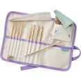 thumbnail image 1 of Clover Bamboo Interchangeable Tunisian Crochet Hook Set-Takumi, 1 of 4