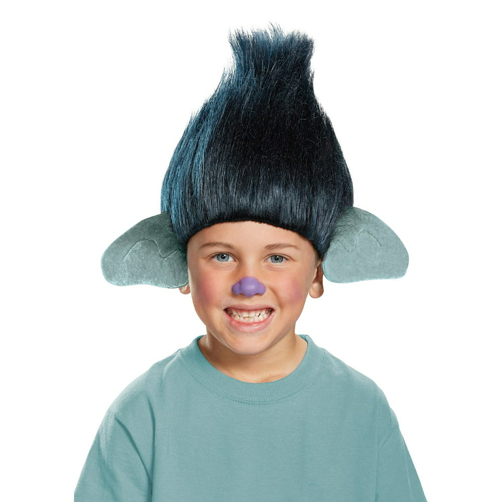 Trolls - Branch True Colors Child Wig One-Size - Walmart.com - Walmart.com