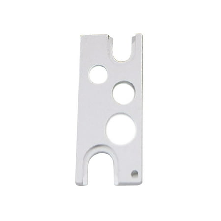 

NIUREDLTD Blank Card-shaped Essential Oil Bottle Opener Metal Essential Oil Bottle Opener Essential Oil Tool