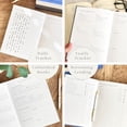 thumbnail image 2 of Reading Journal For Book Lovers - Journals to Review 55 Books - Ultimate Reader Kit with Tracker, Log, Challenge & Prompt Guides - Reading Accessories For Book Lovers Or Club Tracking - Brown, 2 of 9