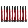 thumbnail image 1 of 10 Pieces Package Tie Pipe Cable Tent Luggage Adhesive Packaging String Camping Pack Strap Portable Camping Packaging Storage String Rope Red, 1 of 9