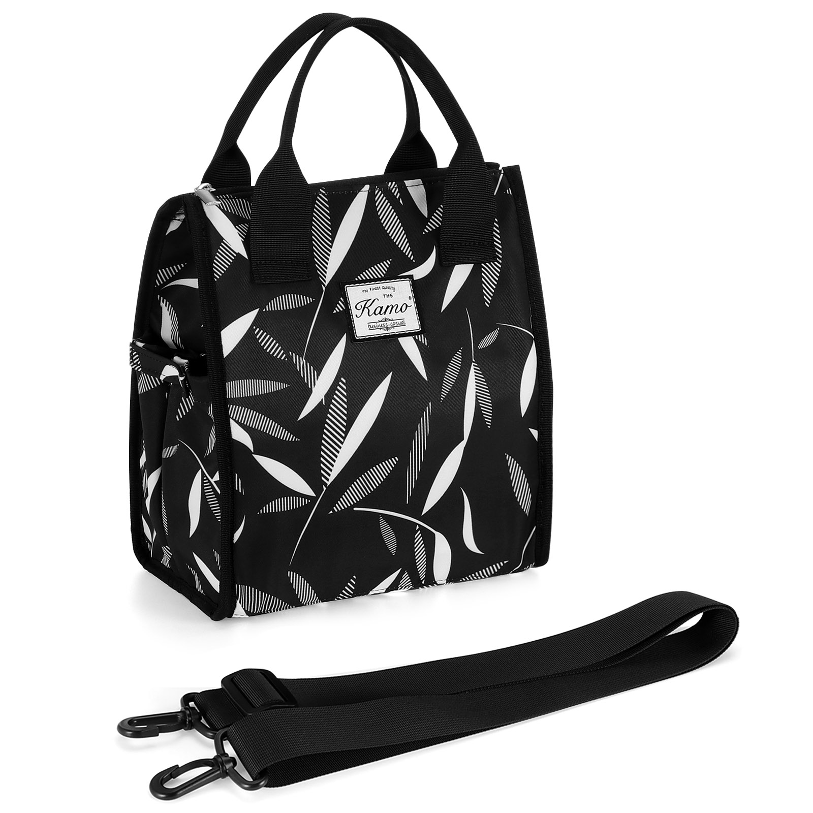 HAWEE Lunch Bag Reusable Lunch Bag with Zip Closure Adjustable