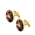 thumbnail image 2 of Aries Constellation Men Cufflinks Set for Formal Attire, Made of Stainless Steel, Ideal for Business Meetings and Weddings, 2 of 6