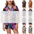 thumbnail image 3 of 8-9 Years Tween Halloween Pajama Set Long Sleeve Pants Sleepwear Outfits Pajamas Set For Girls Girls Matching Pajama Sets With Prints, 3 of 6
