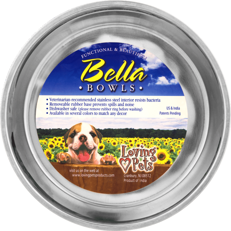 Loving Pets Bowl Bella Medium Espresso