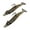 Brown, variant on Marker 54 Shrimplets - Soft Plastic Shrimp Lure - 2.5" 4pk