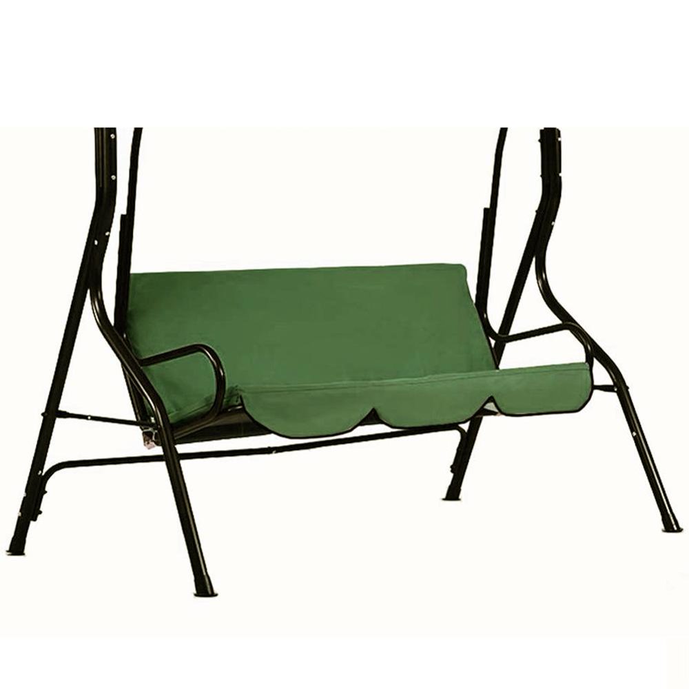 Patio Swing Seat Cover Dustproof Replacement Cover for Outdoor 3 Seat