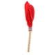 thumbnail image 2 of Pluma de ave para firma de libro de invitados de boda rojo, 2 of 7