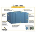thumbnail image 4 of Arrow 12 x 10 x 6 ft Green Shed, 4 of 8