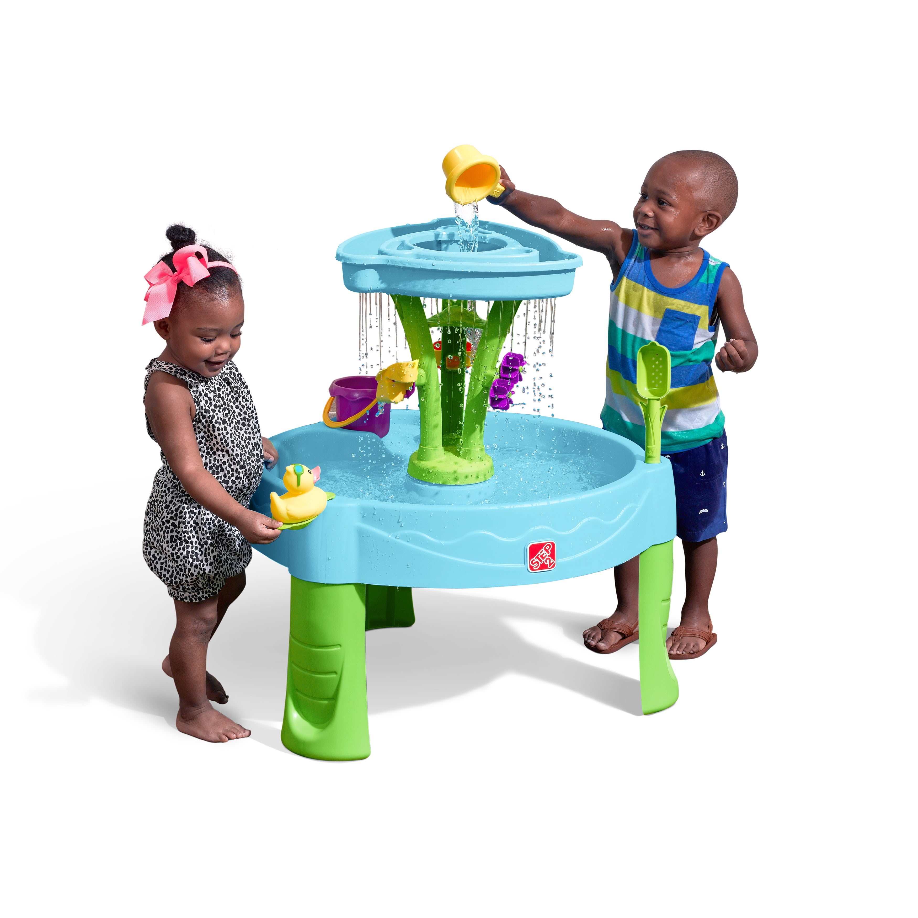 Tabletop Water Table Step2 Spring Time Splash Water Table for Kids, Outdoor Kids Sensory ...