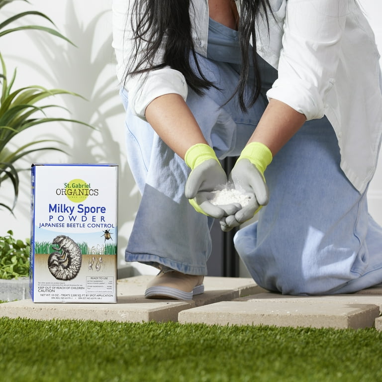St. Gabriel Organics Milky Spore Powder: Safe Grub Control St. Gabriel Organics Milky Spore Powder: Safe Grub Control