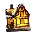 thumbnail image 2 of Conjunto de nieve navideño, figuras navideñas, decoración, casa en miniatura coleccionable, 2 of 9