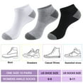thumbnail image 6 of LOOIKOOS 10 Pairs Women Cushioned Ankle Socks, Athletic Running Low Cut Comfort Casual Sports Socks, 6 of 6
