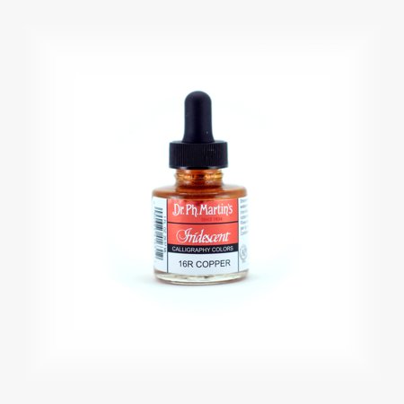 - Dr. Ph. Martin's Iridescent Calligraphy Color, 1.0 oz, Copper (16R)