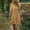 *Khaki, variant on ClodeEU Women's Summer Linen Blend Notch Collar Short Sleeve Mini Dress with Button, Casual Loose Dress Black,Womens Plus XXL