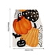 thumbnail image 3 of Decoración del hogar, manteles, caminos de mesa, nueva bandera de mesa de lino de Halloween, mantel estampado de calavera de calabaza, decoración para fiestas navideñas, mantel, bandera de té, cubiert, 3 of 5