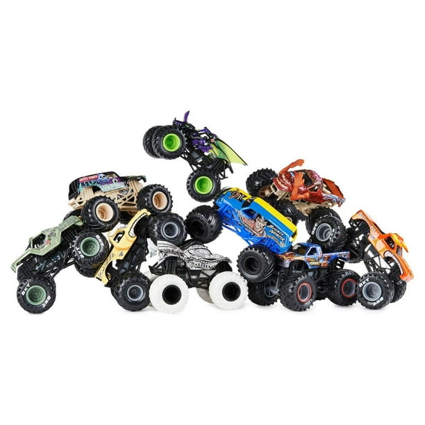 Exclusive Monster Jam Collection - 9 Trucks for Toy Stores
