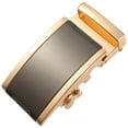 thumbnail image 1 of Slide Click Buckle Automatic Leather Belt Buckle Belt Buckle Replacement for Men, 1 of 10