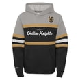 thumbnail image 2 of Youth Mitchell & Ness-Black Vegas Golden Knights Head Coach Pullover Hoodie, 2 of 3