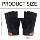 thumbnail image 5 of Guantes de invierno sin dedos para mujeres y hombres, guantes de medio dedo para adultos para clima frío para conducir 968, 5 of 6
