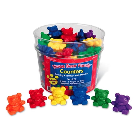 96-Count Three Bear Family Counters by Learning Resources price history on PriceWatchPro