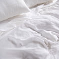 thumbnail image 3 of 100% French Linen Duvet Cover - Full/Queen - White | BOKSER HOME, 3 of 6