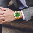 thumbnail image 6 of Resicozy Watches for Men Silver Stainless Steel Strap Wrist Watch Business Casual Daily Round Dial Watch A, 6 of 8